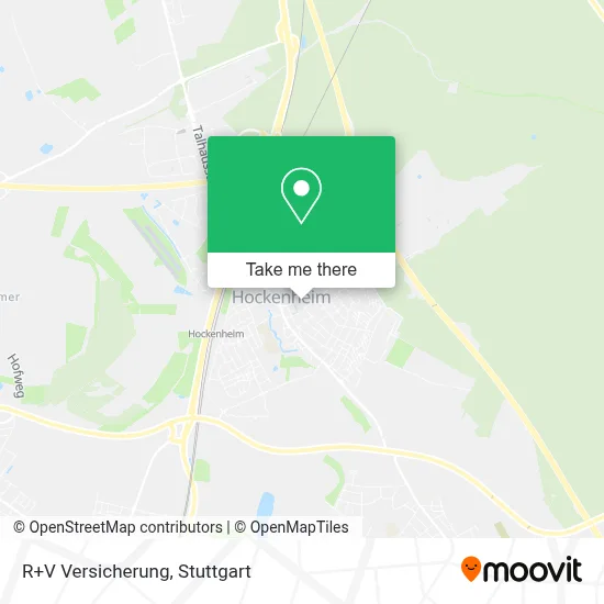 R+V Versicherung map