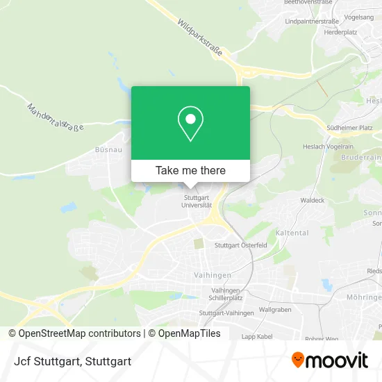 Jcf Stuttgart map