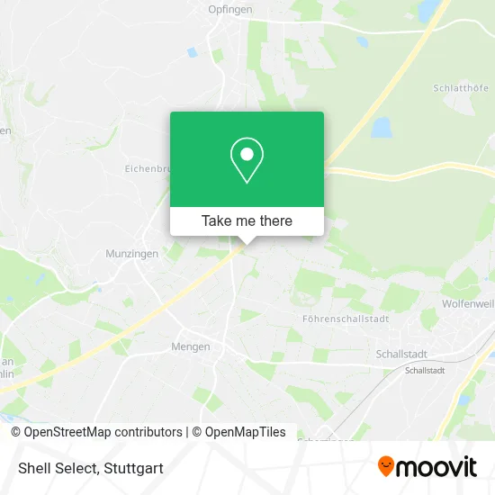 Shell Select map
