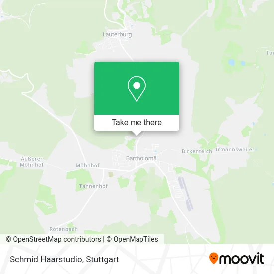 Schmid Haarstudio map