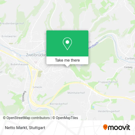 Netto Markt map