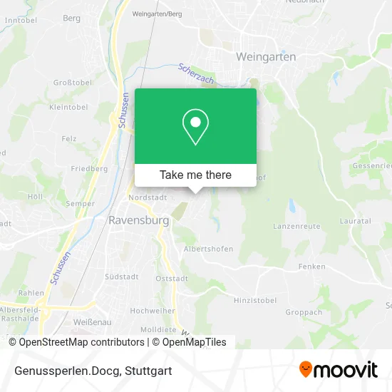 Genussperlen.Docg map