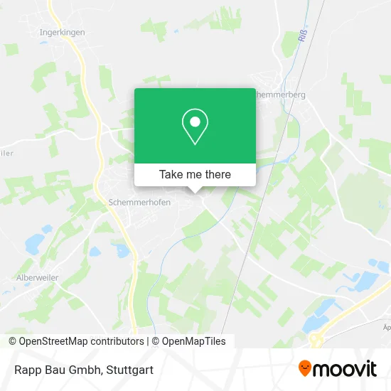 Rapp Bau Gmbh map