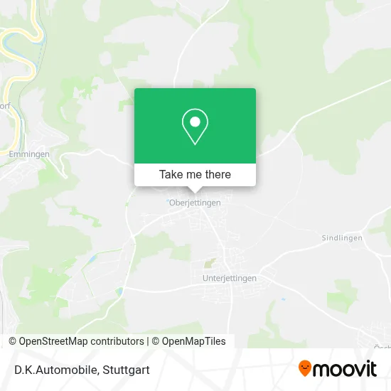D.K.Automobile map