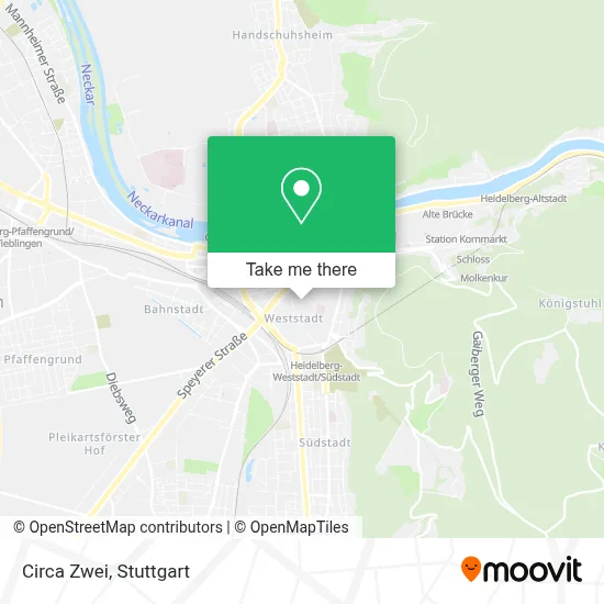 Circa Zwei map