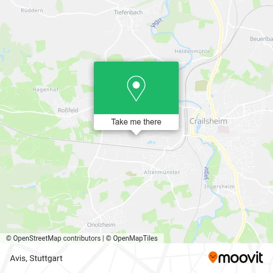 Avis map