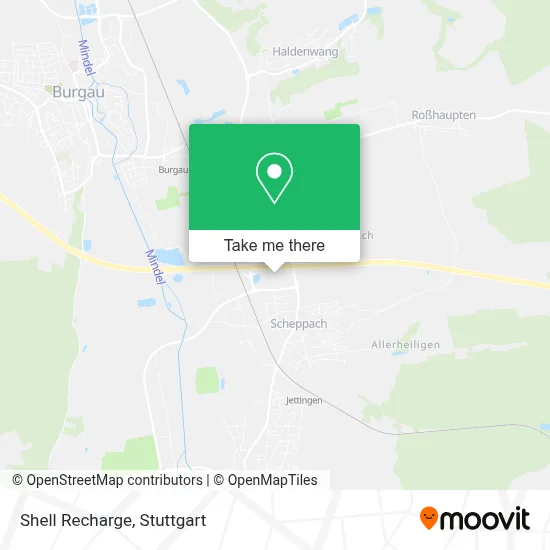 Shell Recharge map