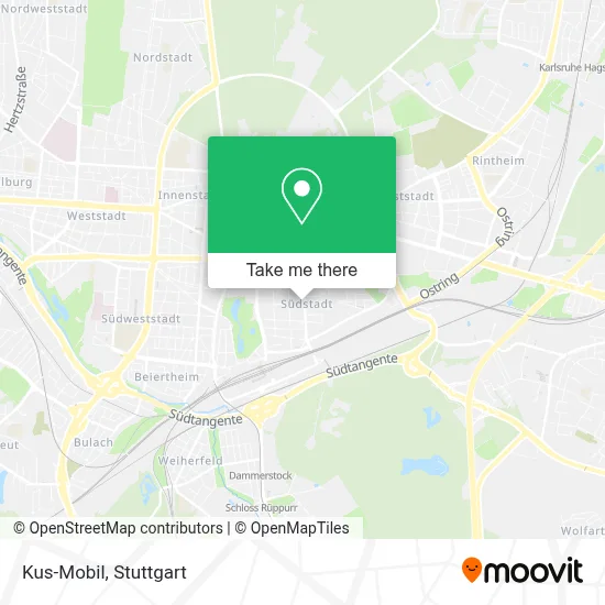 Kus-Mobil map