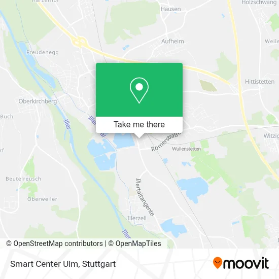 Smart Center Ulm map