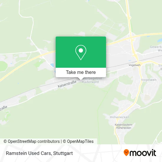 Ramstein Used Cars map