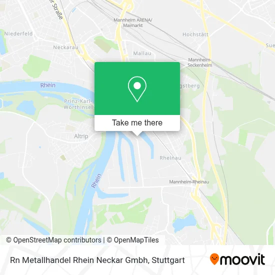 Rn Metallhandel Rhein Neckar Gmbh map