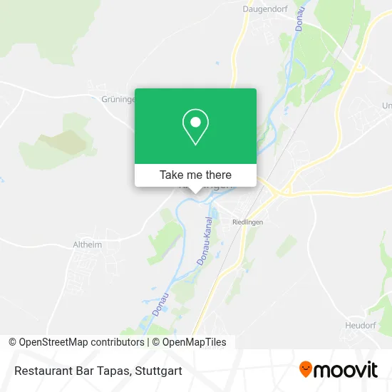 Restaurant Bar Tapas map