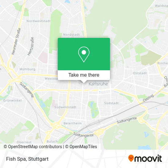 Fish Spa map