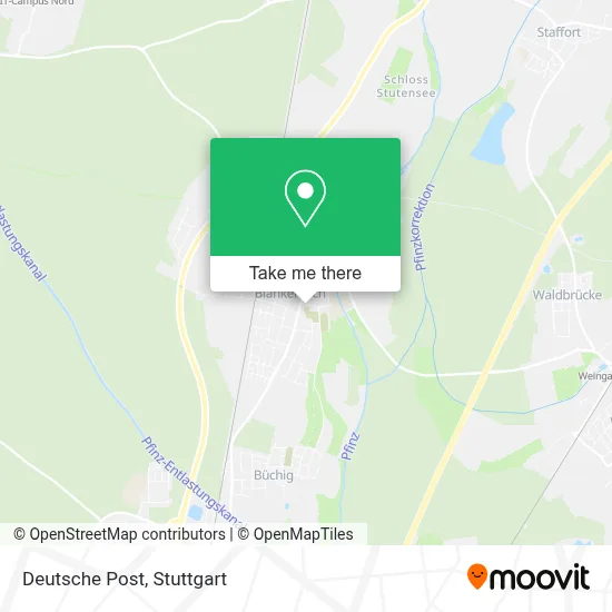 Deutsche Post map