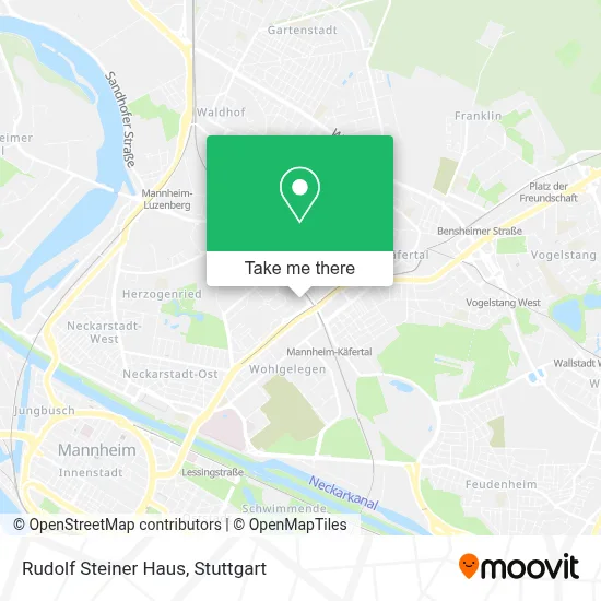 Rudolf Steiner Haus map