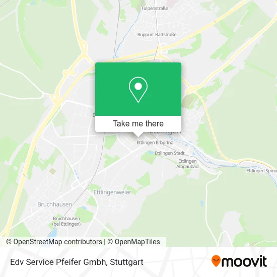 Edv Service Pfeifer Gmbh map