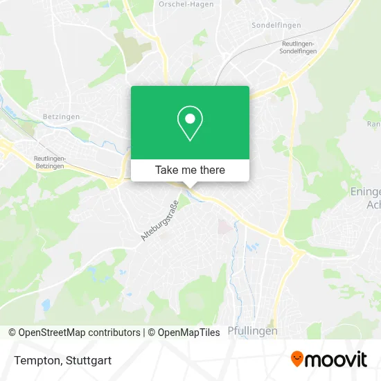Tempton map