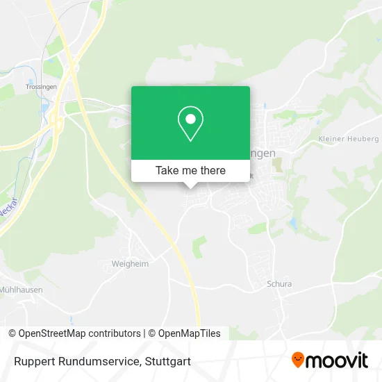 Ruppert Rundumservice map