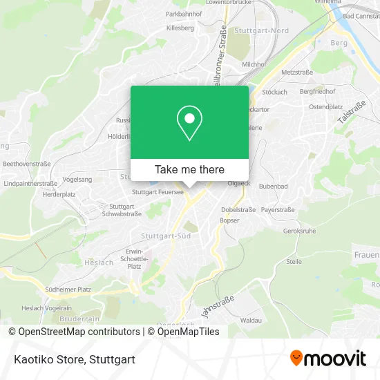 Kaotiko Store map