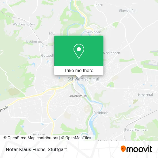 Notar Klaus Fuchs map
