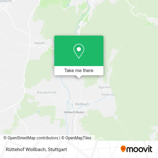 Rüttehof Wollbach map