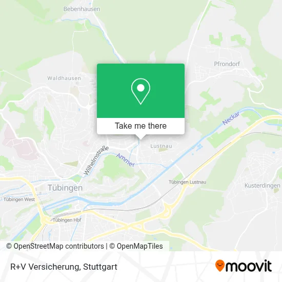 R+V Versicherung map