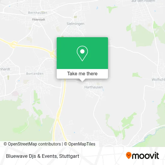 Bluewave Djs & Events map