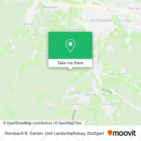 Rombach R. Garten- Und Landschaftsbau map
