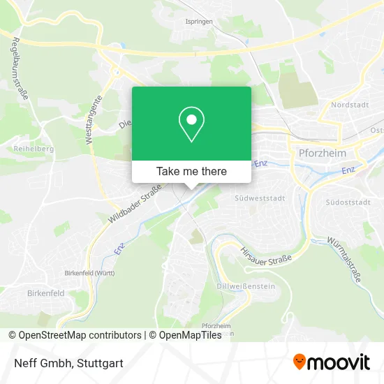 Neff Gmbh map