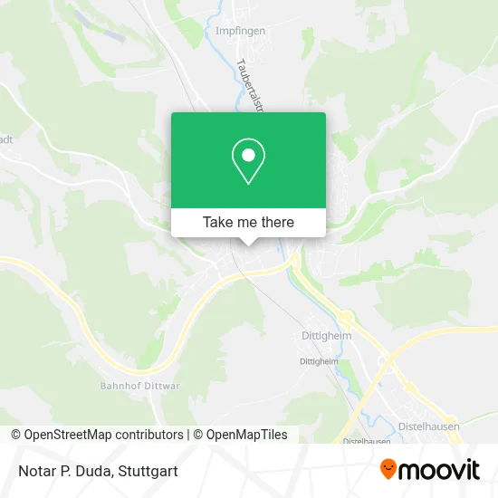 Notar P. Duda map