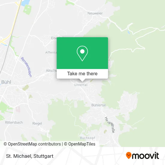 St. Michael map