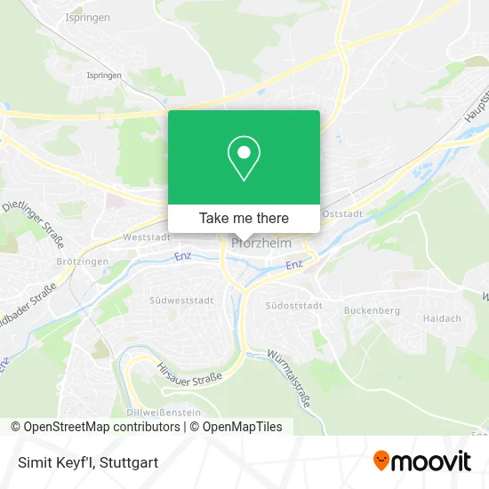 Simit Keyf'I map