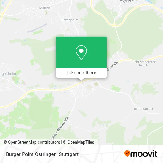 Burger Point Östringen map