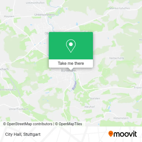 Rathaus map
