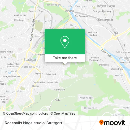 Rosenails Nagelstudio map