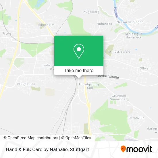 Hand & Fuß Care by Nathalie map