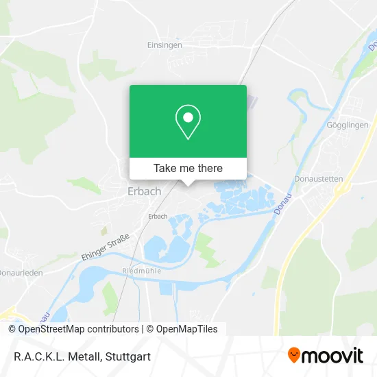 R.A.C.K.L. Metall map