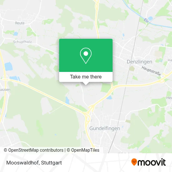 Mooswaldhof map