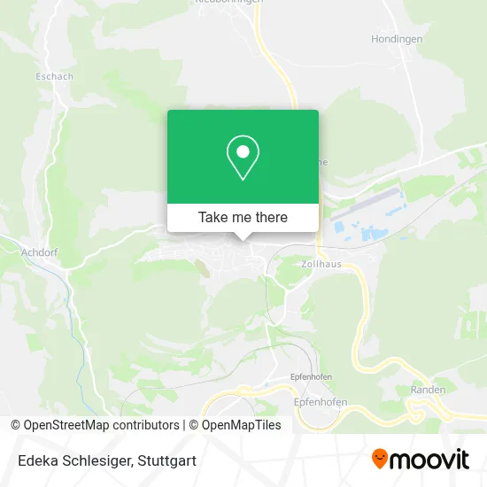 Edeka Schlesiger map