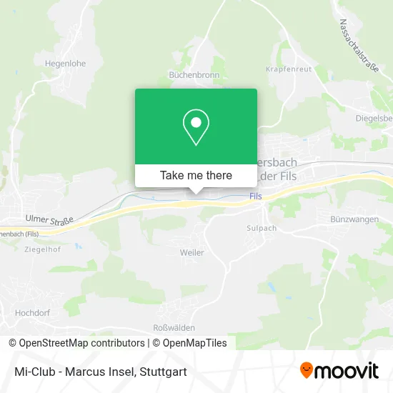 Mi-Club - Marcus Insel map