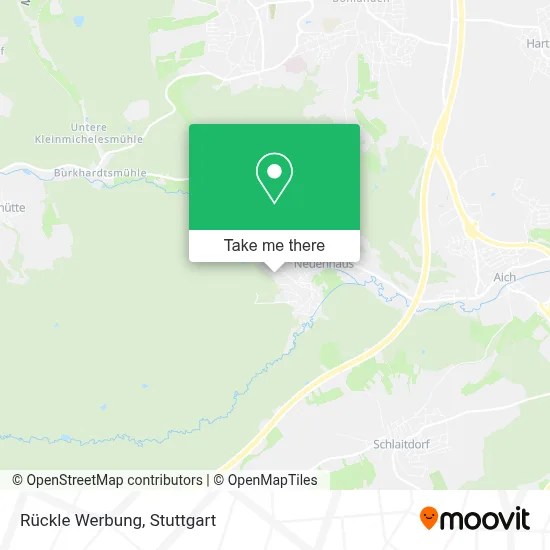 Rückle Werbung map