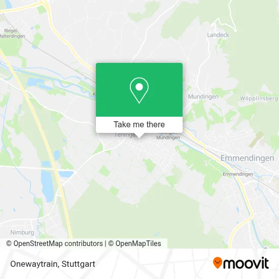 Onewaytrain map