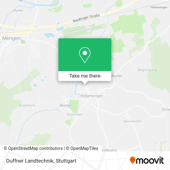 Duffner Landtechnik map