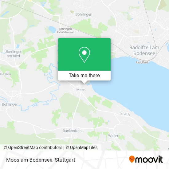 Moos am Bodensee map