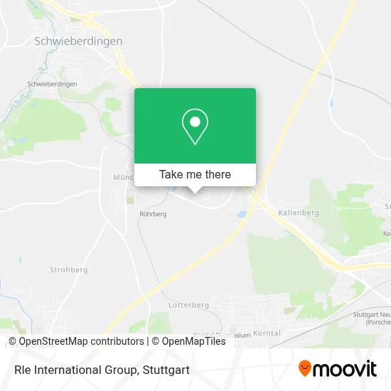 Rle International Group map