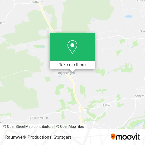 Raumwerk Productions map