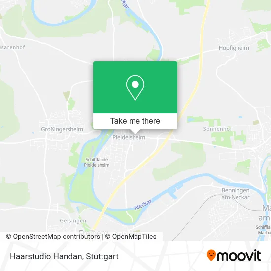 Haarstudio Handan map