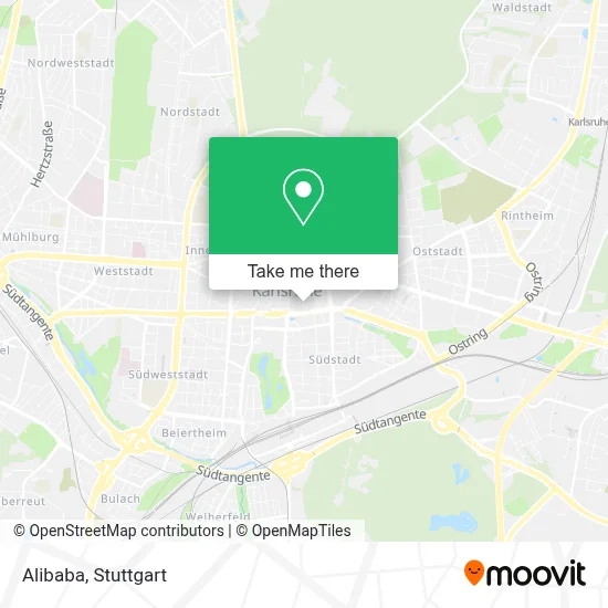 Alibaba map