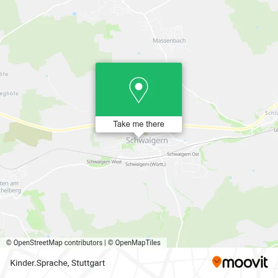 Kinder.Sprache map