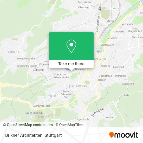 Brixner Architekten map